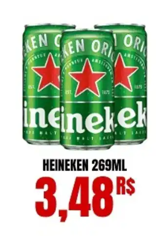 Mercadão Atacadista Heineken oferta