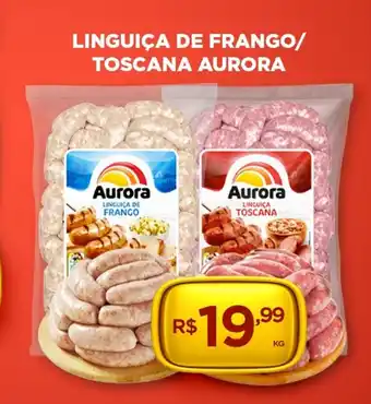 DB Supermercados Linguiça de frango/ toscana aurora oferta