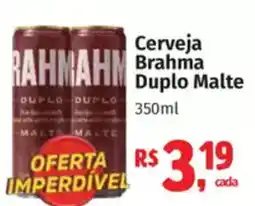 Supermercados Mateus Cerveja Brahma Duplo Malte oferta