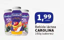 Cometa Supermercados Bebida láctea CAROLINA (sabores) oferta