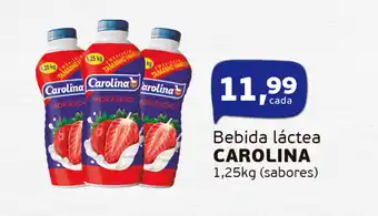 Cometa Supermercados Bebida láctea CAROLINA oferta