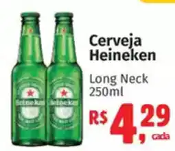 Supermercados Mateus Cerveja Heineken Long Neck oferta