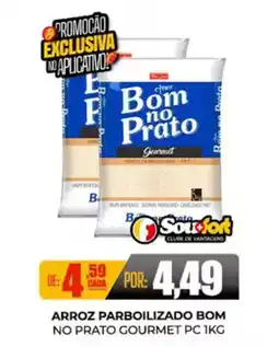 Fort Atacadista Arroz parboilizado bom no prato gourmet pc oferta