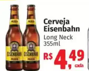 Supermercados Mateus Cerveja Eisenbahn Long Neck oferta