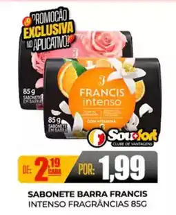 Fort Atacadista Sabonete barra francis intenso fragrâncias oferta