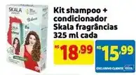 Extra Skala - kit shampoo + condicionador fragrâncias 325 ml cada oferta