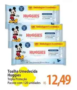 Atacadão Huggies - toalha umedecida oferta