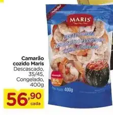 Carrefour Maris - camarão cozido oferta