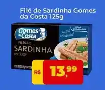 Tonin Superatacado Gomes da costa - file de sardinha oferta