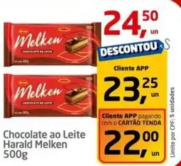 Tenda Atacado Chocolate ao Leite Harald Melken oferta