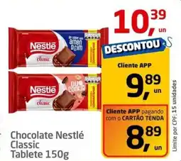 Tenda Atacado Chocolate Nestlé Classic Tablete oferta