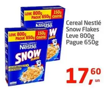 Tenda Atacado Cereal Nestlé Snow Flakes oferta