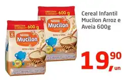 Tenda Atacado Cereal Infantil Mucilon Arroz e Aveia oferta