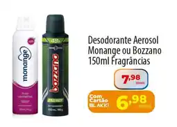 Akki Atacadista Desodorante Aerosol Monange ou Bozzano Fragrâncias oferta