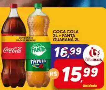 Supermercado Bem Barato Coca cola+fanta guaraná oferta