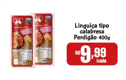 Cometa Supermercados Linguica tipo calabresa Perdigão oferta