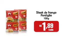 Cometa Supermercados Steak de frango Perdigão oferta