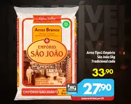 Supermercados Big Compra Arroz Tipo1 Empório São João  Tradicional cada oferta