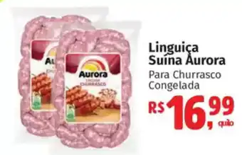 Supermercados Mateus Linguiça Suína Aurora oferta