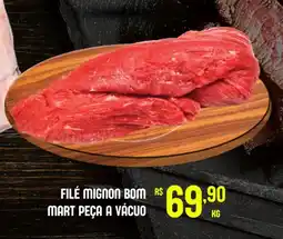 Supermercado Taquaral Filé mignon bom r$ mart peça a vácuo oferta