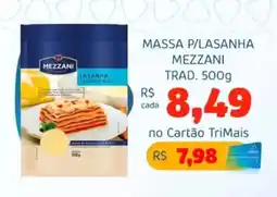 Trimais Supermercado Massa p/lasanha mezzani trad. oferta