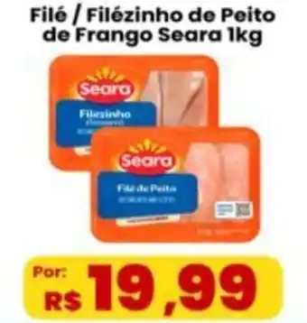 VN Autosserviço Filé / Filézinho de Peito de Frango Seara oferta