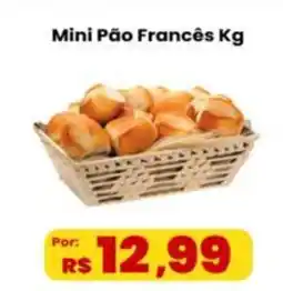 VN Autosserviço Mini Pão Francês oferta