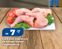 Rede Super Compras Coxa com Sobrecoxa de Frango Dorsal Congelada oferta