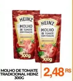 Mercadão Atacadista Molho de tomate tradicional heinz oferta