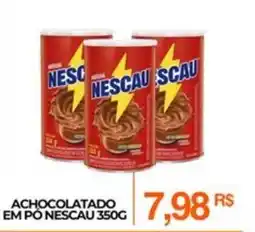 Achocolatado em pó nescau