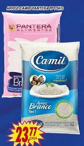 Kaçula Supermercados Arroz camil/pantera tp1 oferta