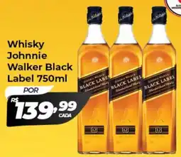 X Supermercados Whisky Johnnie Walker Black Label oferta