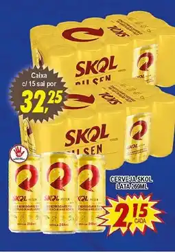 Kaçula Supermercados Cerveja skol lata oferta