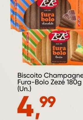 Imec Supermercados Biscoito Champagne Fura-bolo Zezé oferta