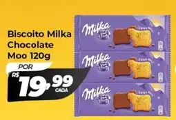 X Supermercados Biscoito Milka Chocolate Moo oferta