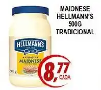 Kaçula Supermercados Maionese hellmann's tradicional oferta