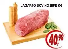 Kaçula Supermercados Lagarto bovino bife oferta