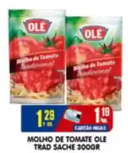 Higa's Supermercado Molho de tomate ole trad sache oferta