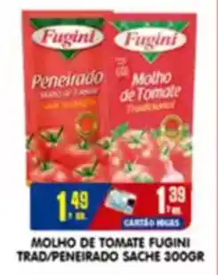 Higa's Supermercado Molho de tomate fugini trad/peneirado sache oferta