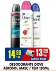 Higa's Supermercado Desodorante dove aerosol masc/ fem oferta