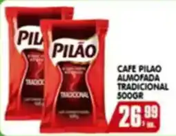 Higa's Supermercado Cafe pilao almofada tradicional oferta