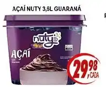 Kaçula Supermercados Açaí nuty guaraná oferta