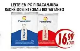 Kaçula Supermercados Leite em pó piracanjuba sache oferta