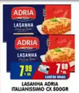 Higa's Supermercado Lasanha adria italianissimo oferta