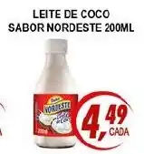 Kaçula Supermercados Leite de coco sabor nordeste 200ml oferta