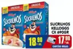 Higa's Supermercado Sucrilhos kelloggs oferta