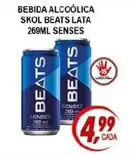 Kaçula Supermercados Bebida alcoólica skol beats lata senses oferta