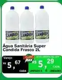 Max Atacadista Candida - água sanitária super frasco oferta