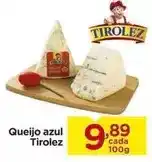Carrefour Tirolez - queijo azul oferta