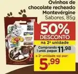 Carrefour Montevérgine - ovinhos de chocolate recheado oferta